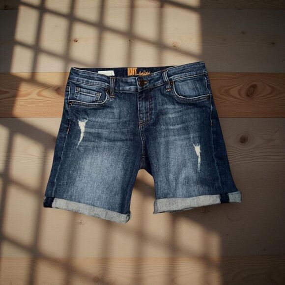 Kut from Kloth Katy Boyfriend Low Rise Shorts Size 4 #125 - Picture 1 of 6